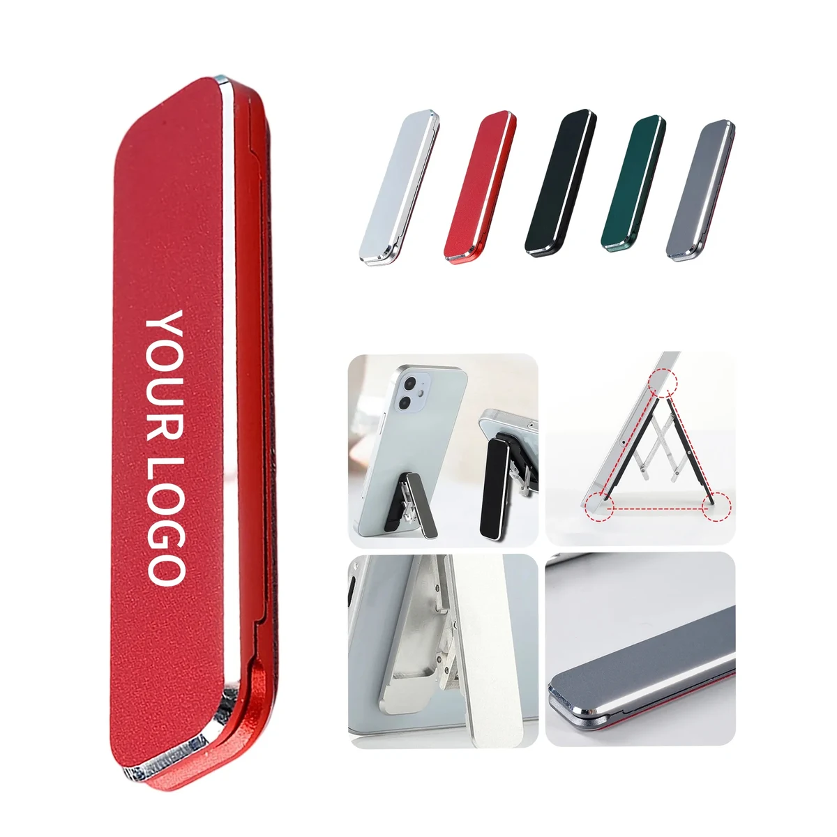 Foldable Portable Phone Stand with W-Shape Design 1