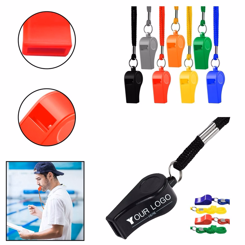 Sports Whistles With Lanyard