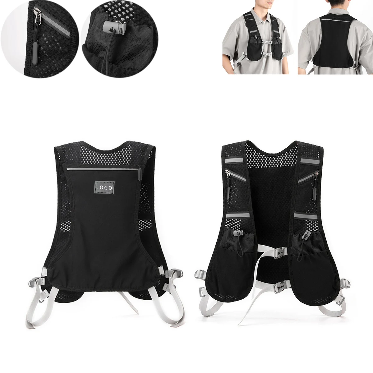 Running Vest Pack Hydration Backpack 1
