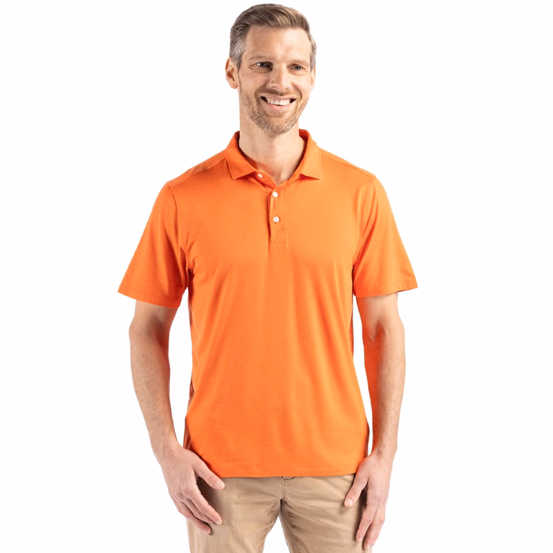 Cutter & Buck Coastline Recycled Double Peached Mens Polo