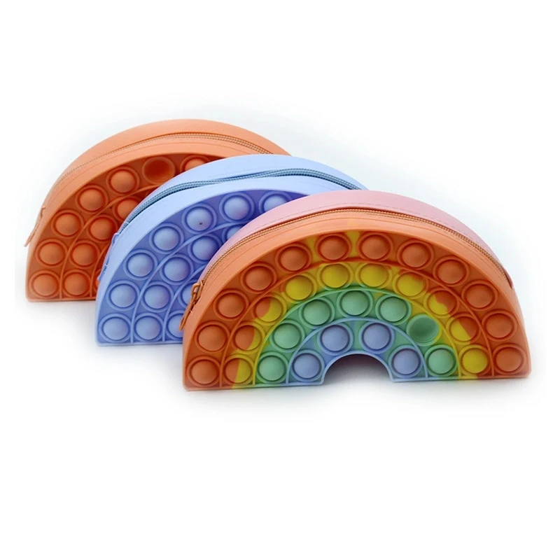Fidget Silicone Pen Pop It Pencil Case 1