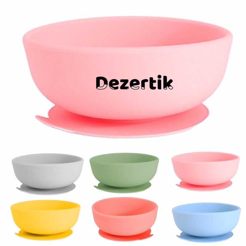 Baby Food Grade Silicone Suction Bowl