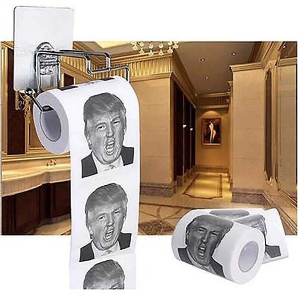Donald Trump $100 Dollar Humor Toilet Paper 1