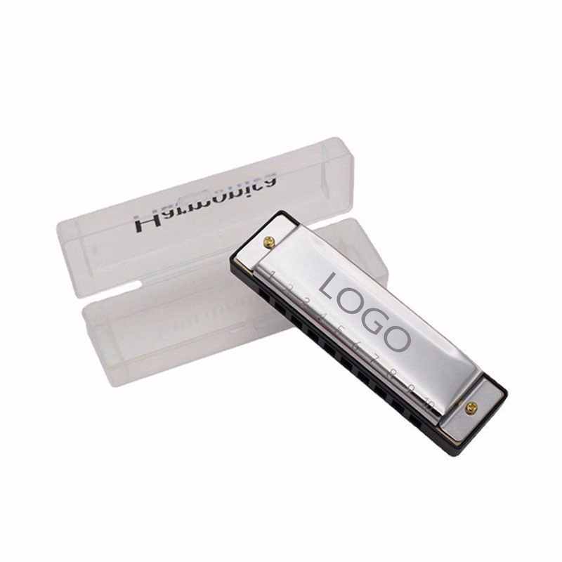 10 Holes Metal Harmonica