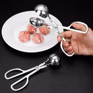 Small Metal Meatball Maker Food Grade Stainless Steel Durable