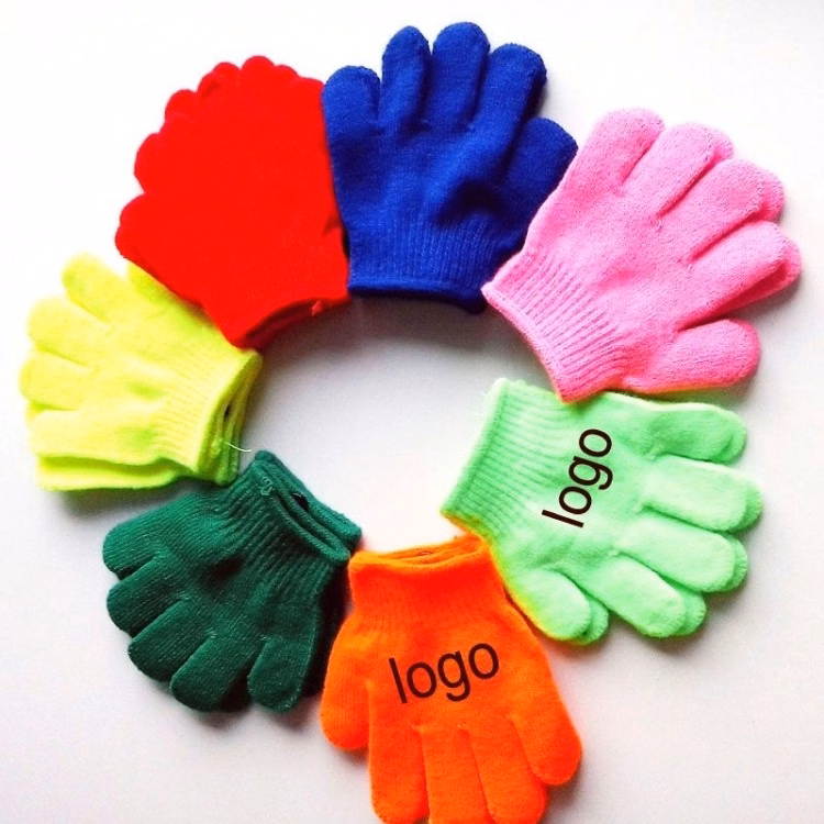 Kids' Knit Orlon Winter Glove