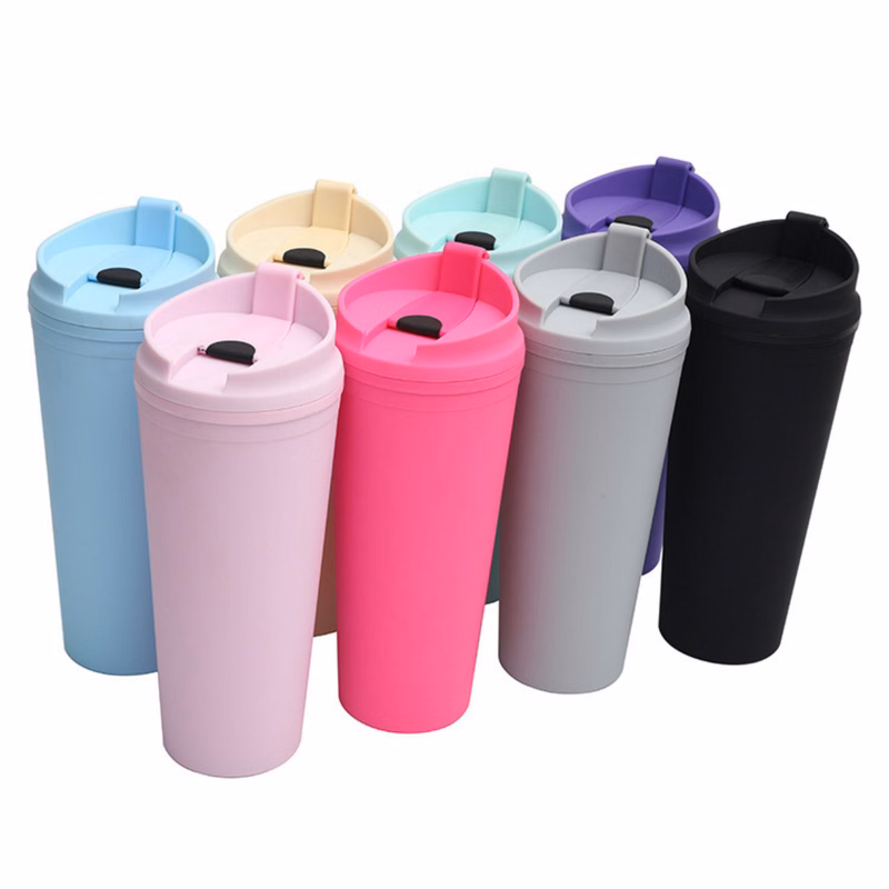 24 oz Portable Flip Cover Large Capacity Portable Cup