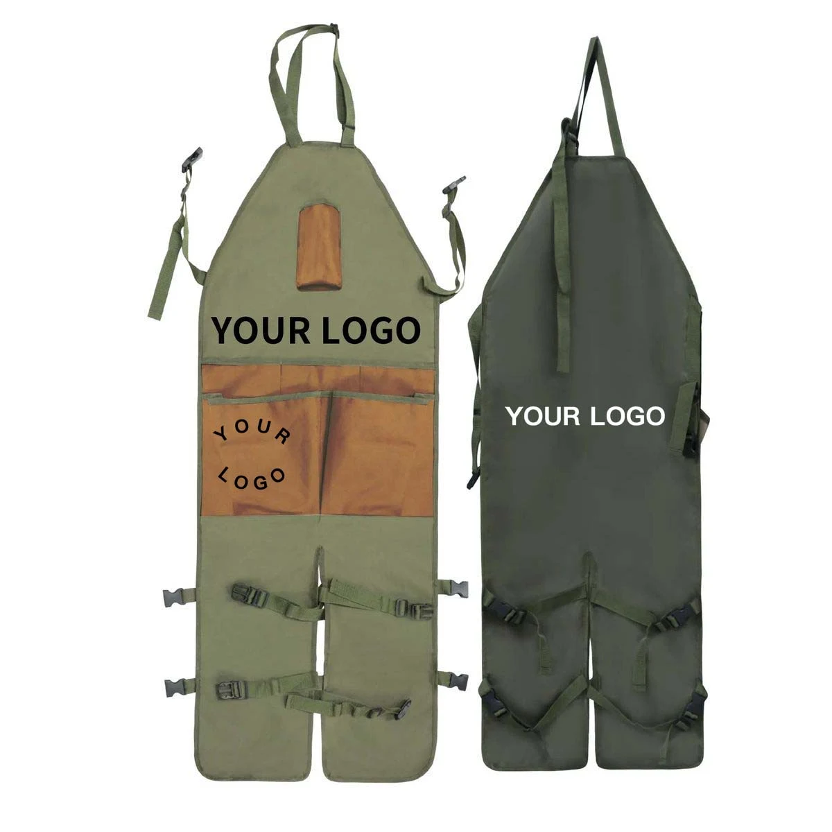 Utility Apron for Gardening and Outdoor Work 1