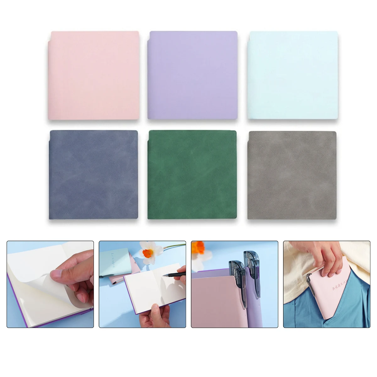 Travel Recording Square Pocket Notebook 1