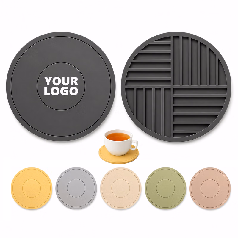 Round Silicone Heat Resistant Trivet