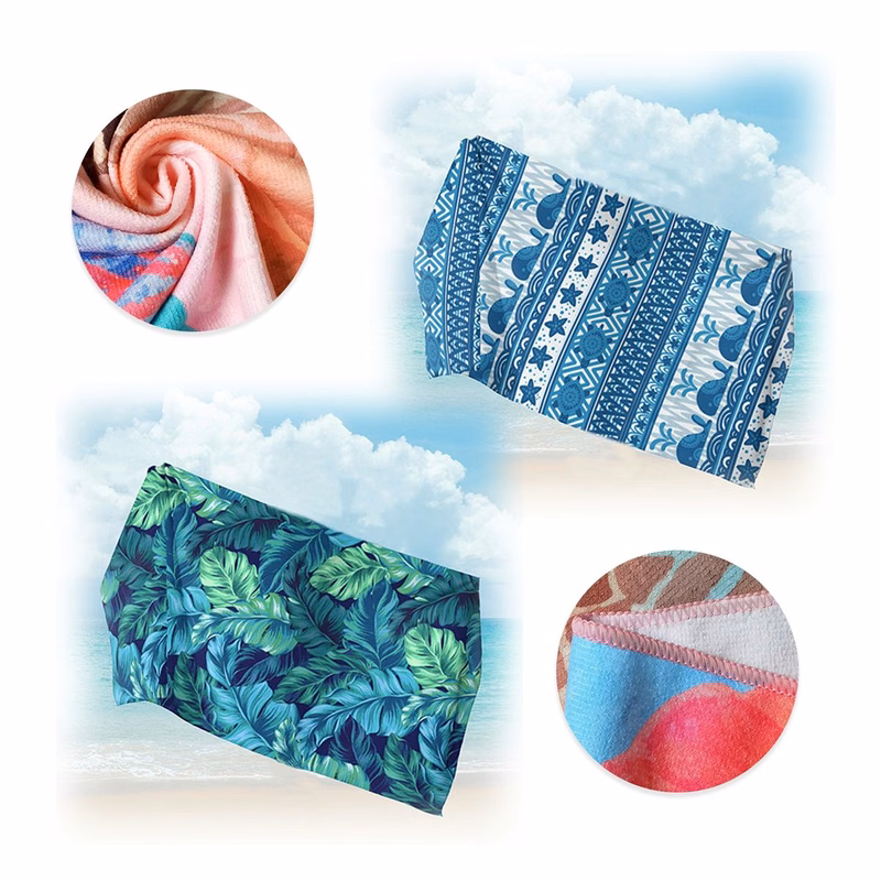 Quick Dry Microfiber Towel 200GSM Beach Travel Sheet