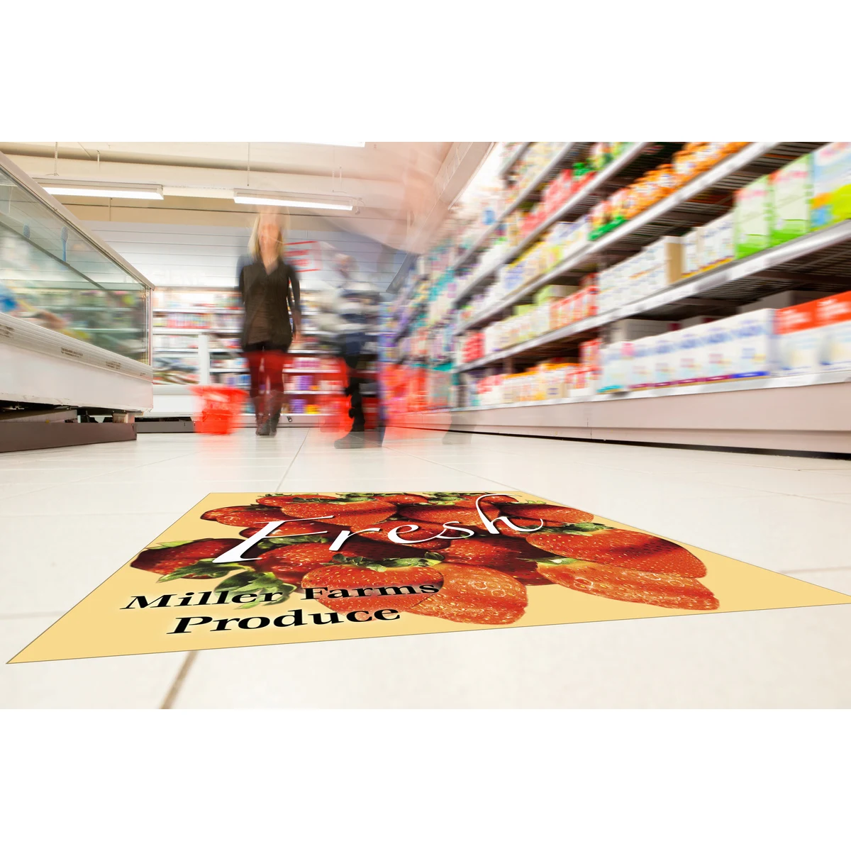 Full Color Floor Graphics 1