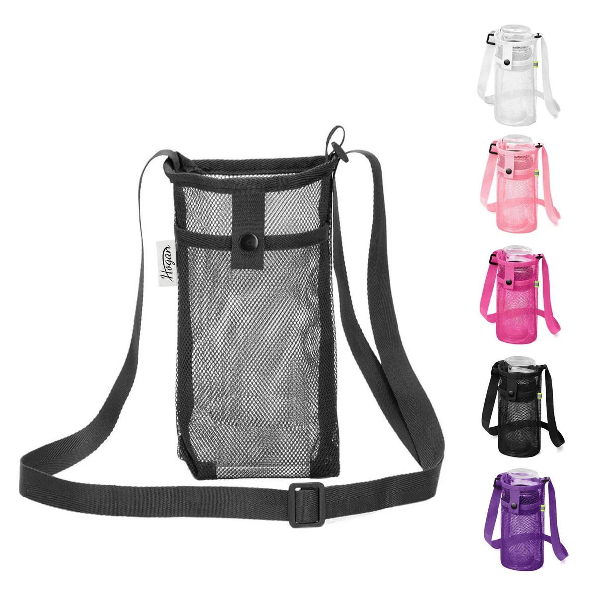 Universal Mesh Pouch for Water Bottle & Phone 1