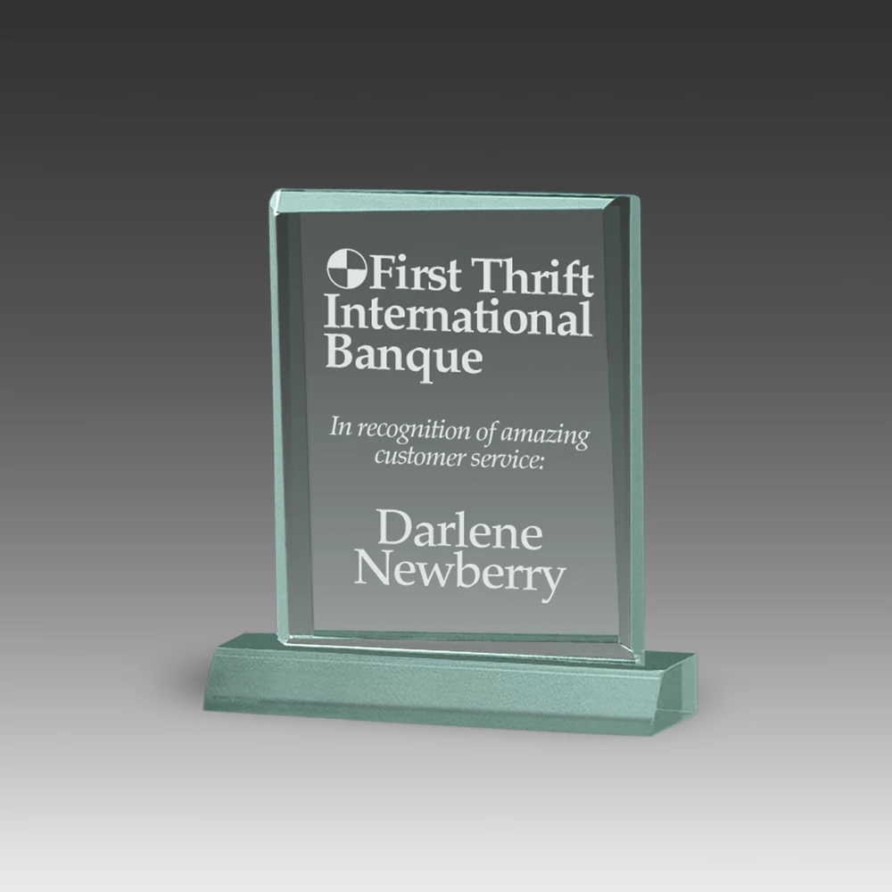 Corporate Jewel Bevel Award (5"x6") 1