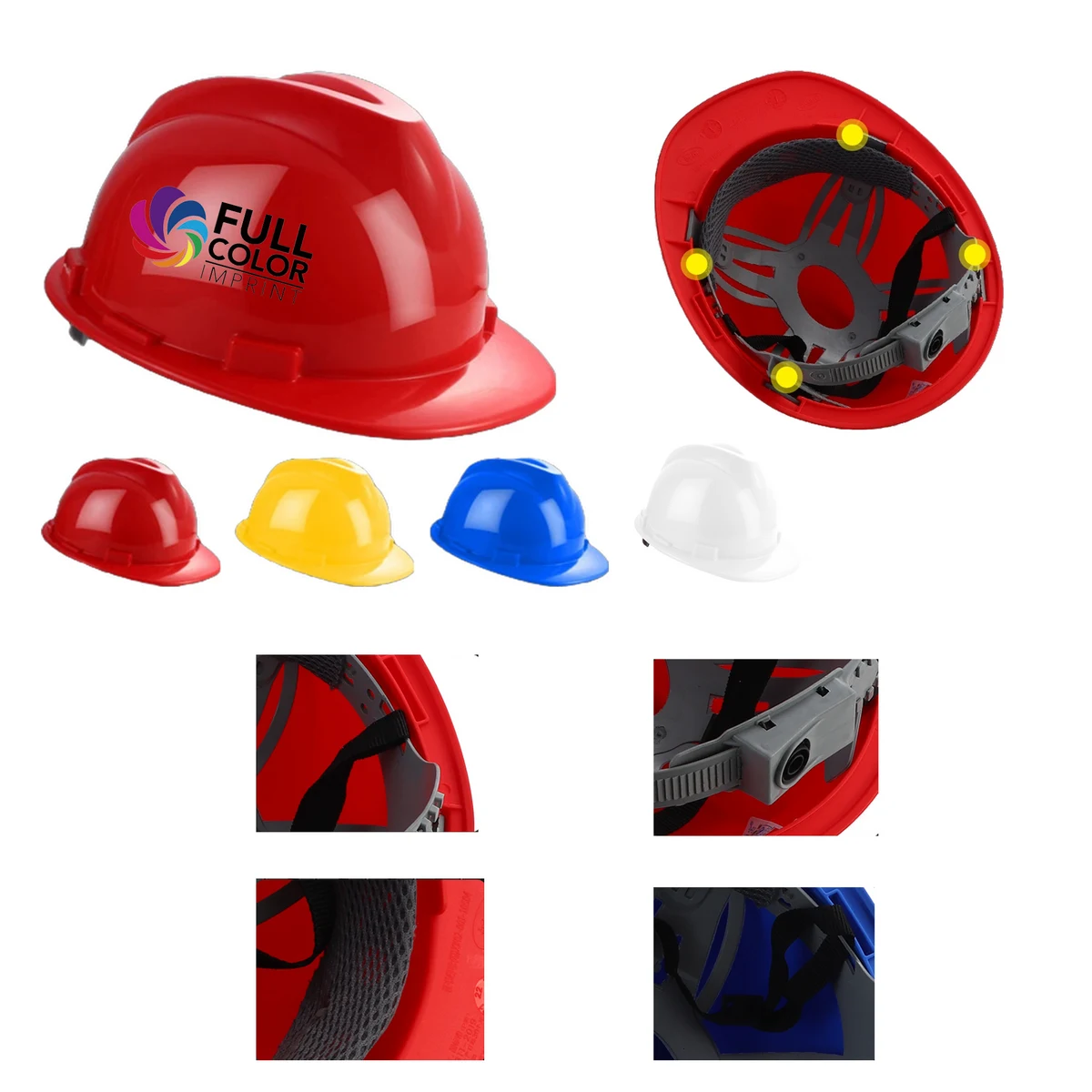 Custom Logo ABS V Type Safety Helmet 1