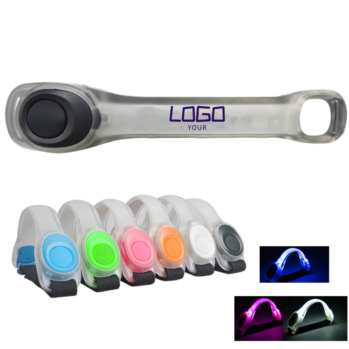 Outdoors Adjustable LED Luminous Armband 1