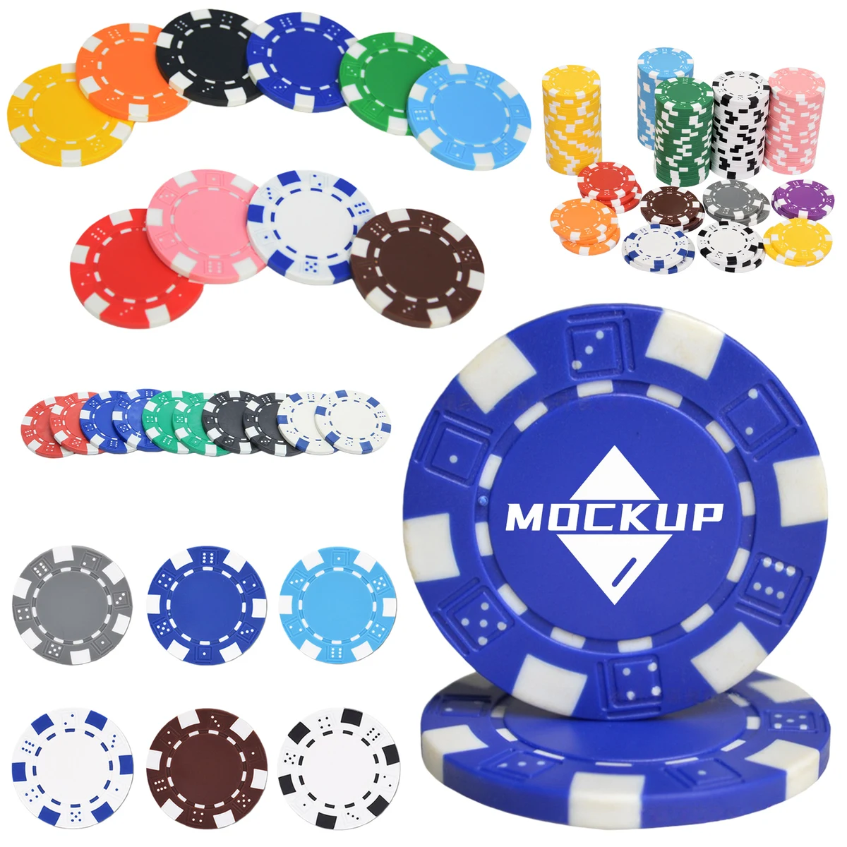 Sturdy Reusable ABS Poker Chip 1