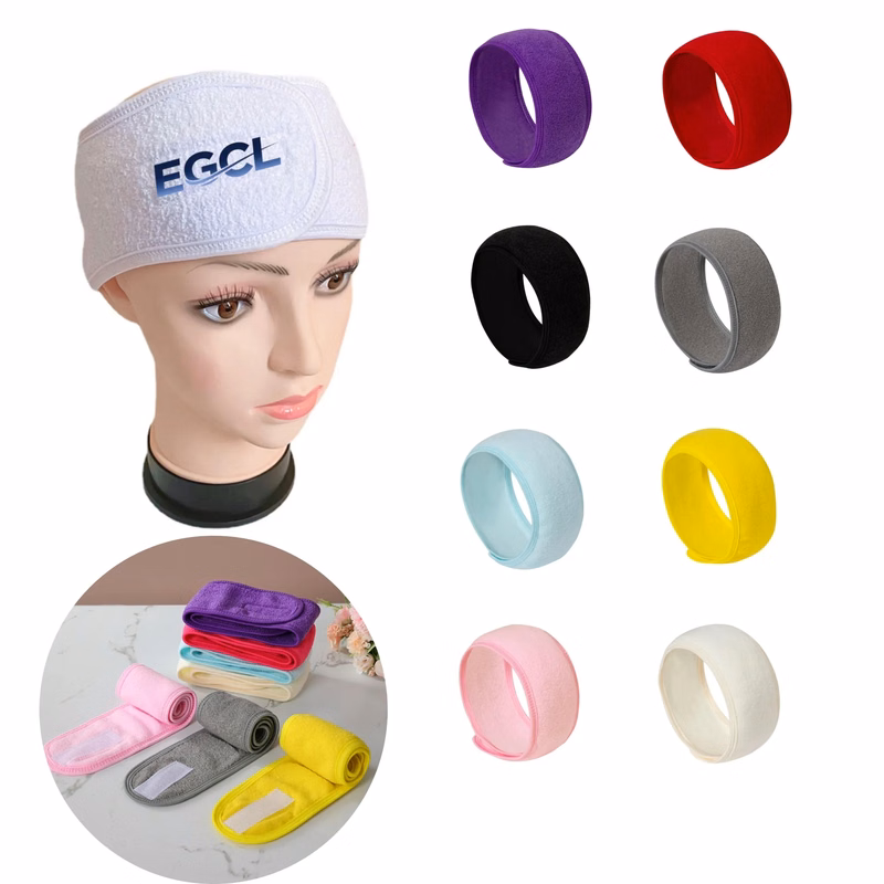 Soft Adjustable Face Wash/Spa Headband