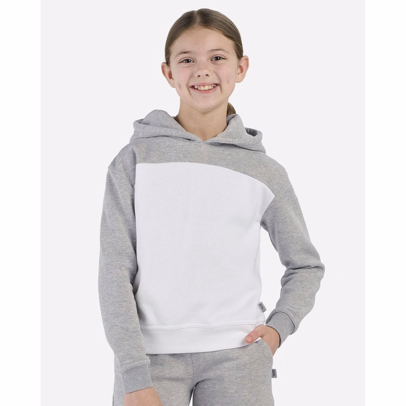 Youth Colorblocked Hooded Sweatshirt - BY5404