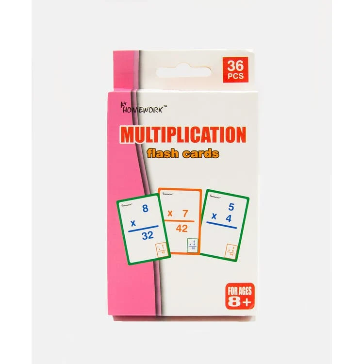 Multiplication Flashcards - 36 Pack 1