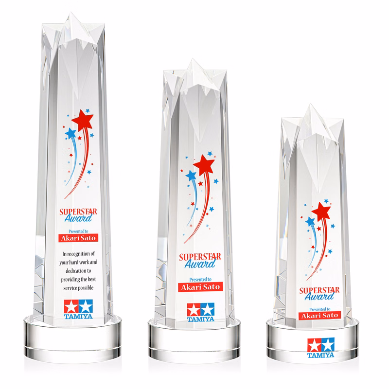 Ellesmere VividPrint™ Award on Stanrich - Clear