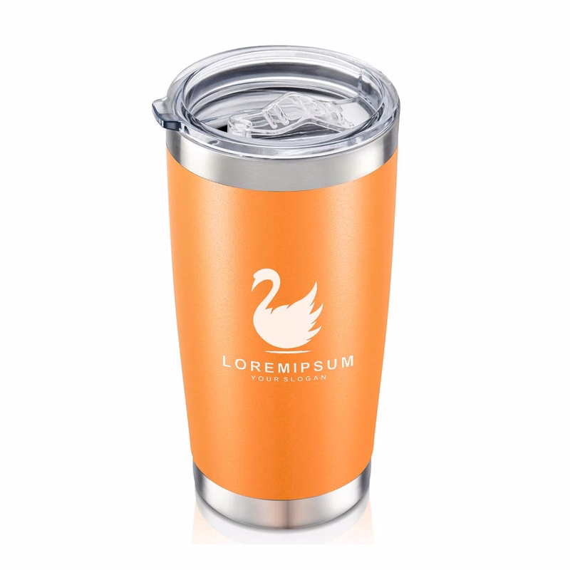 20oz Tumbler with Lid Stainless Steel Insulated Tumblers Double Wall Vacuum Coffee Mug Powder Coated