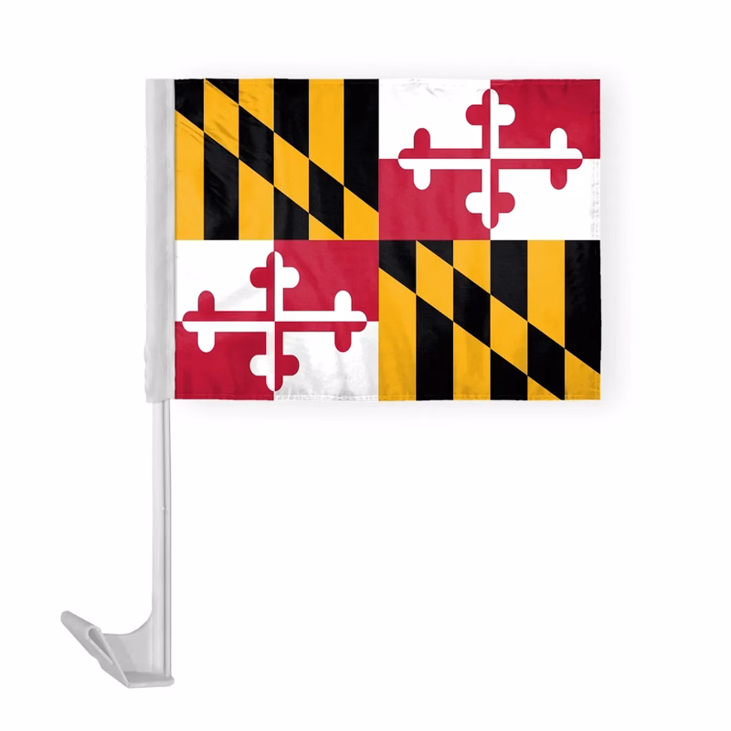 12"x16" & 10.5"x15" Maryland Car Flags