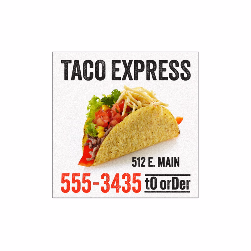 4" x 4" Refrigerator Magnet