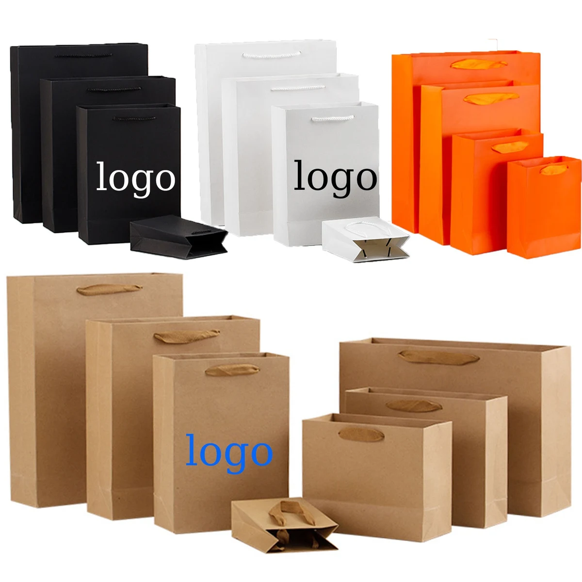 Customized Universal Paper Clothing Bag 1