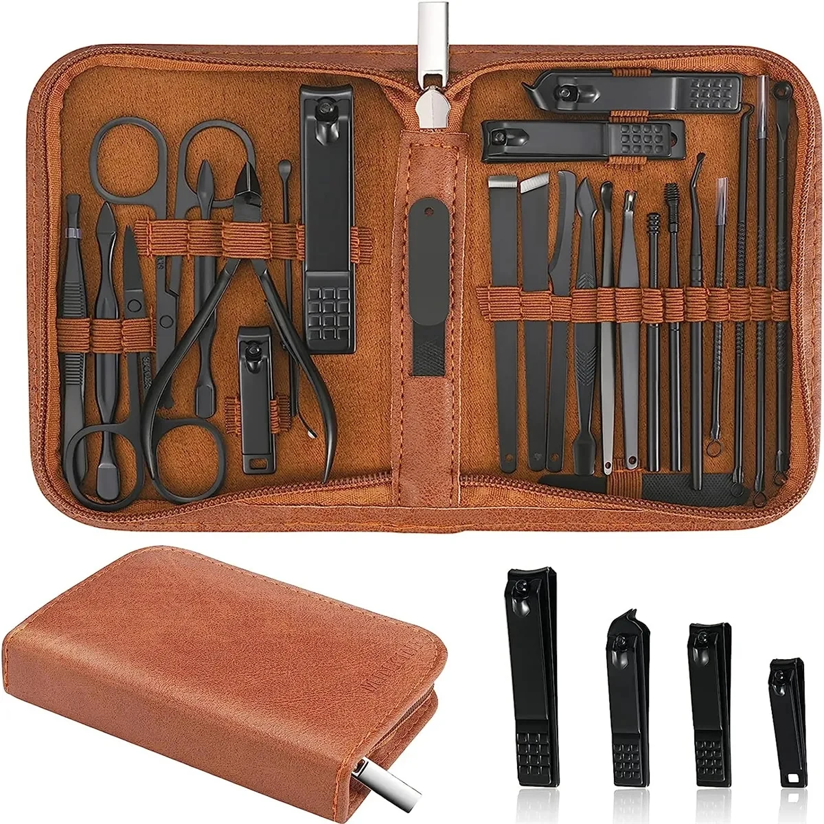 Manicure Set Professional Nail Clipper Kit 26 Pieces 1