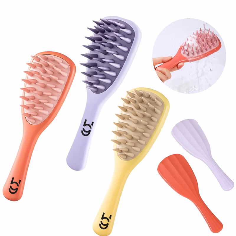 Soft Silicone Body Scrubber Hair Scalp Massager