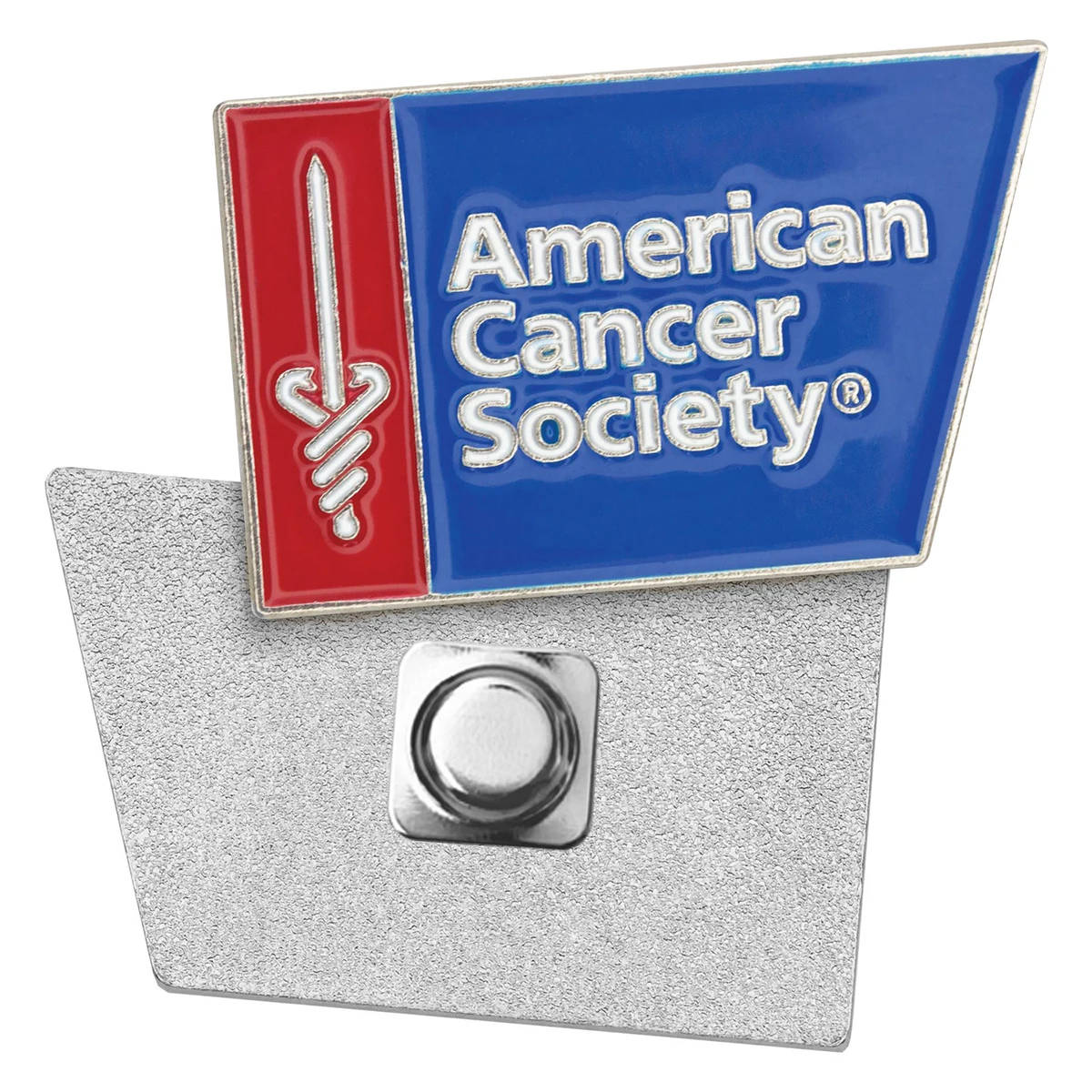 Lapel Pin Die Struck Soft Enamel w/ Magnet Backing (1-1/4") 1