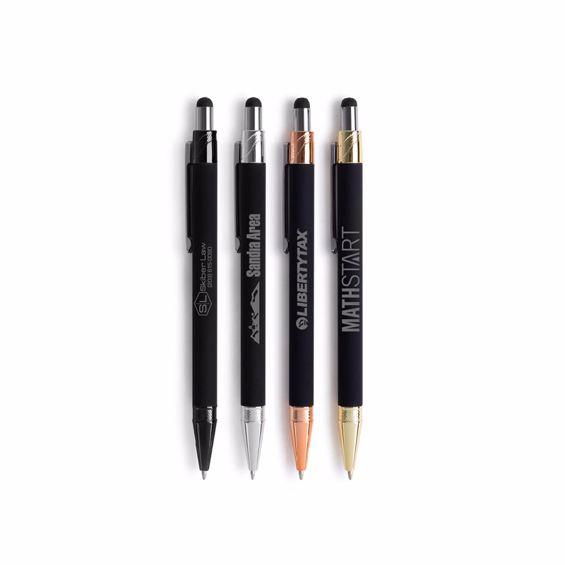 Small Batch -Sleek Stylus Click Metal Pen