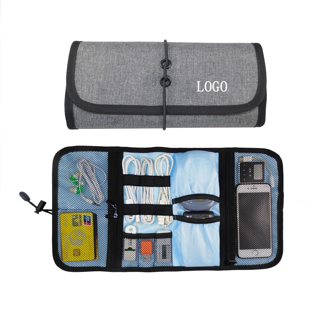Storage Cable Organizer W/Elastic Cord Clip 1