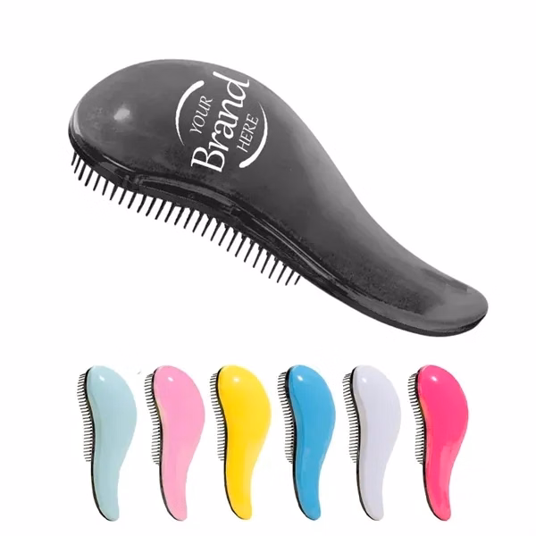 Custom Flexible Scalp Massage Comb — Professional Hair Care & Wellness Promo