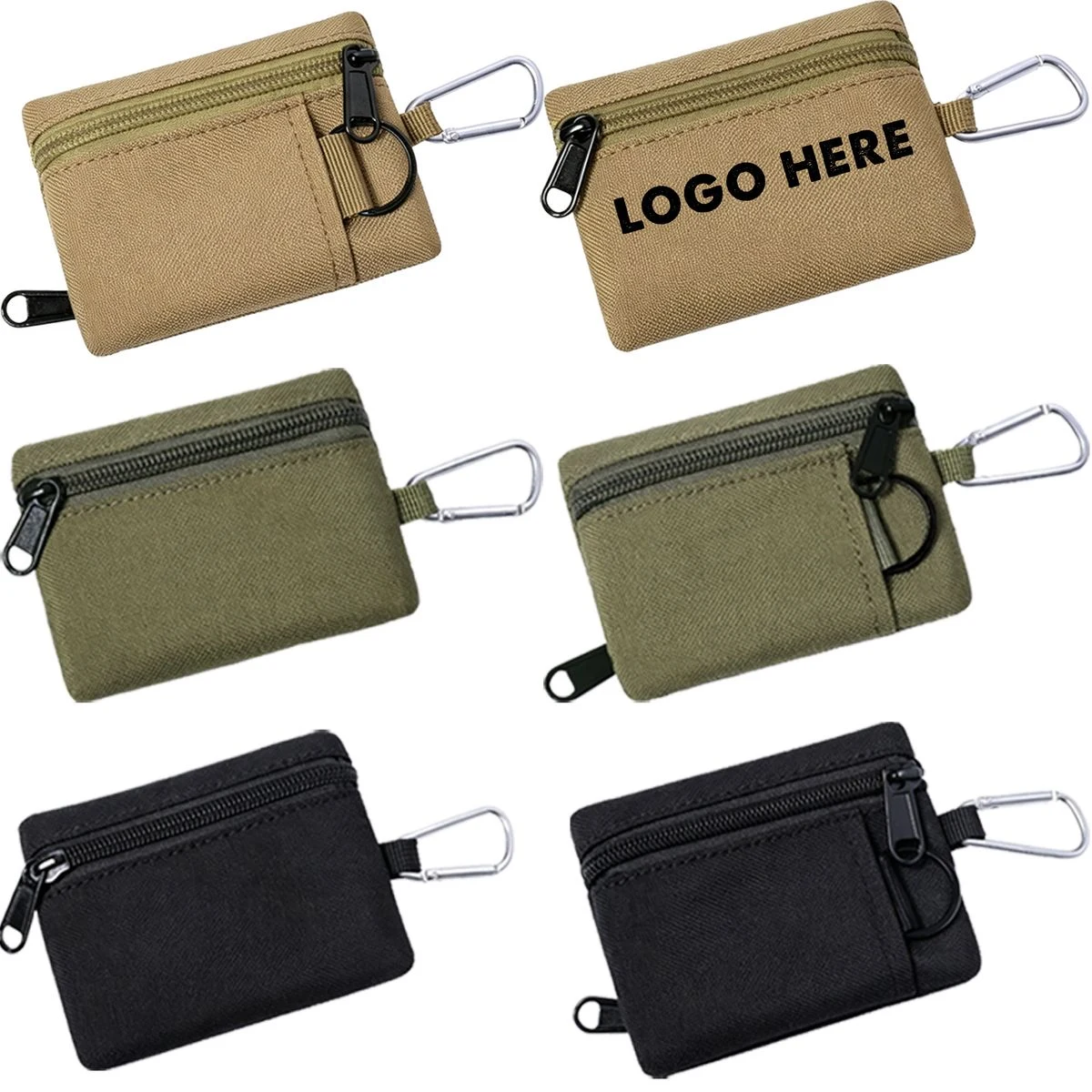 PU Tiny Object Carry Pouch Sized 4.1x3.3 Inches 1
