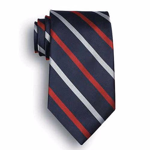 America Signature Stripes Polyester Tie