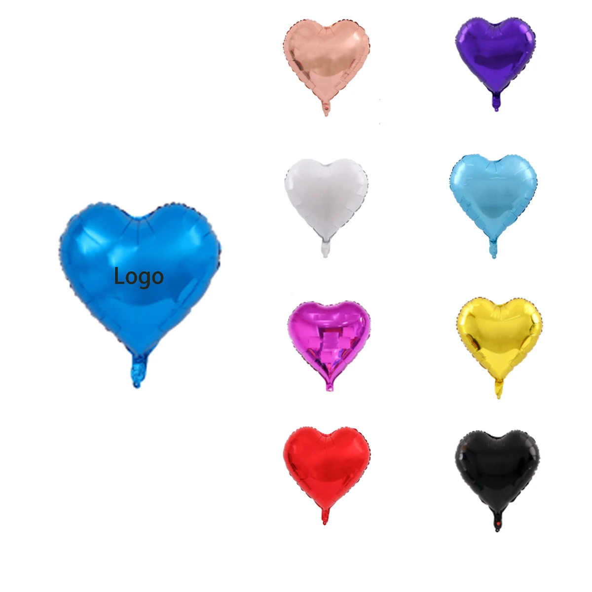 Foil Heart Shaped Balloons 1
