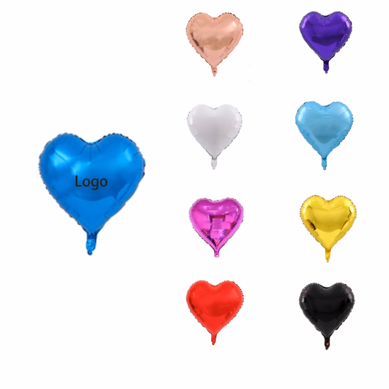 Foil Heart Shaped Balloons