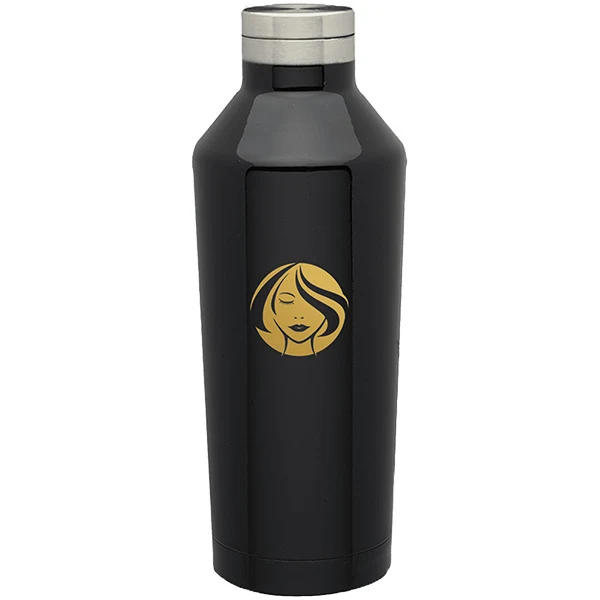 Stainless Steel Vacuum Water Bottle - Double Wall, 17 oz. 1