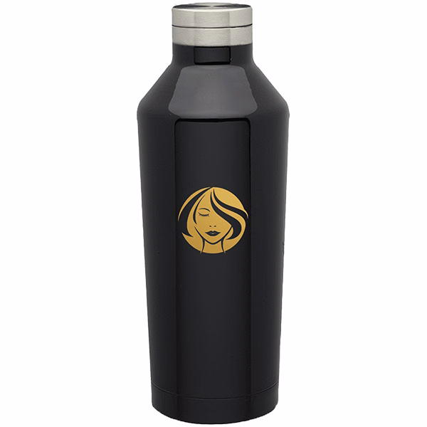 Stainless Steel Vacuum Water Bottle - Double Wall, 17 oz.