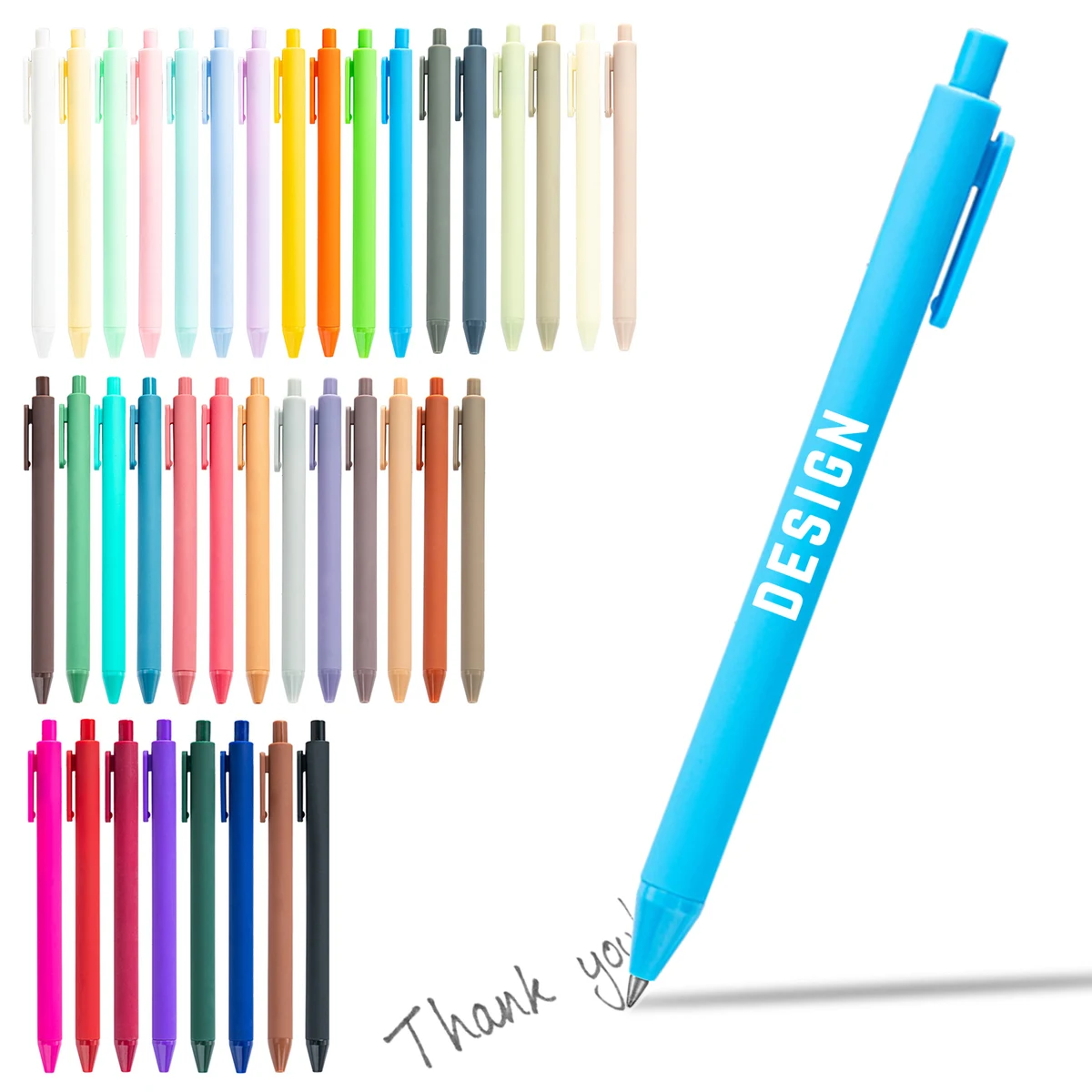A 0.5-millimeter 39-color candy plastic pen 1