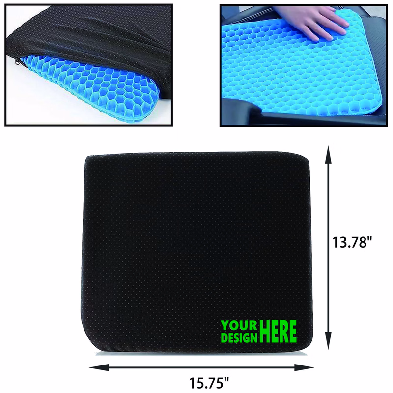 MOQ 50 Gel Seat Cushion Full Color