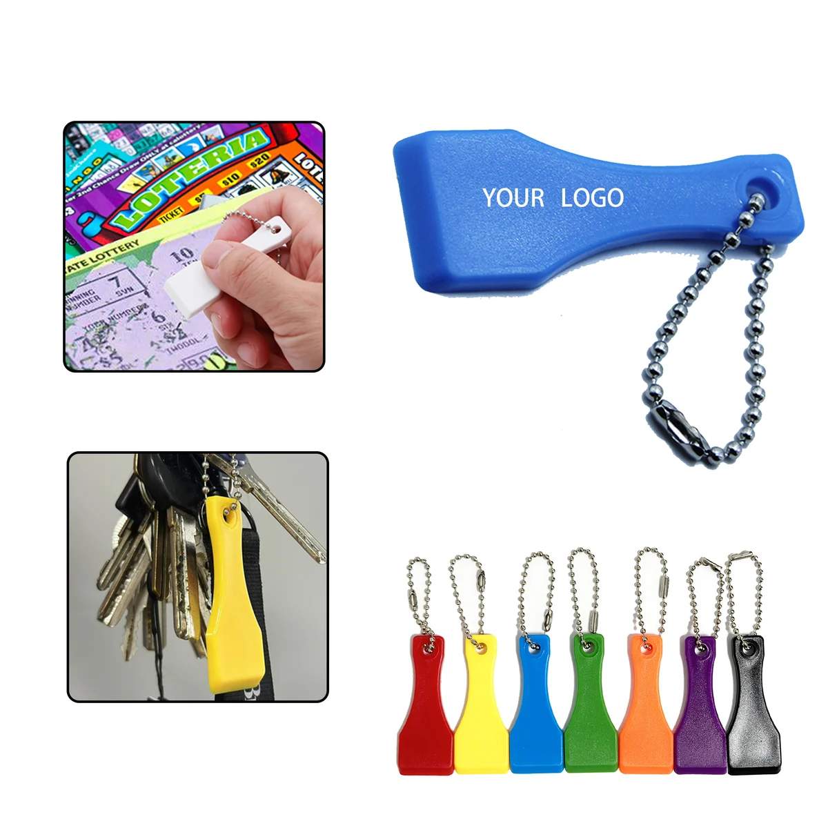 Scratch Off Tool with Key Chains 1