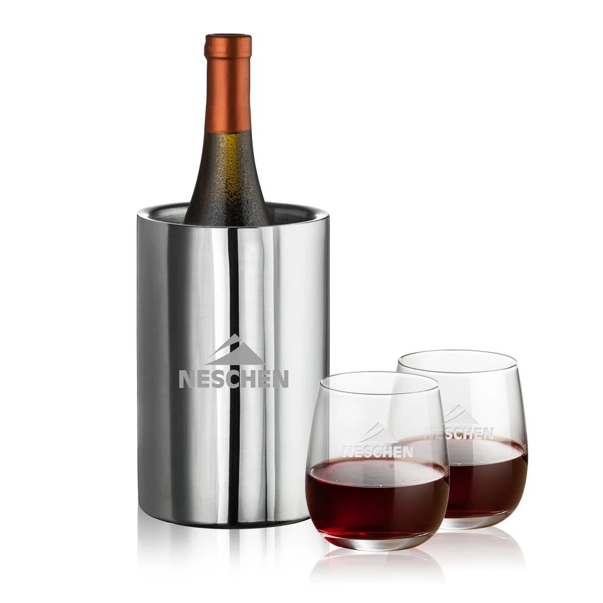 Jacobs Wine Cooler & Crestview Stemless Wine 1