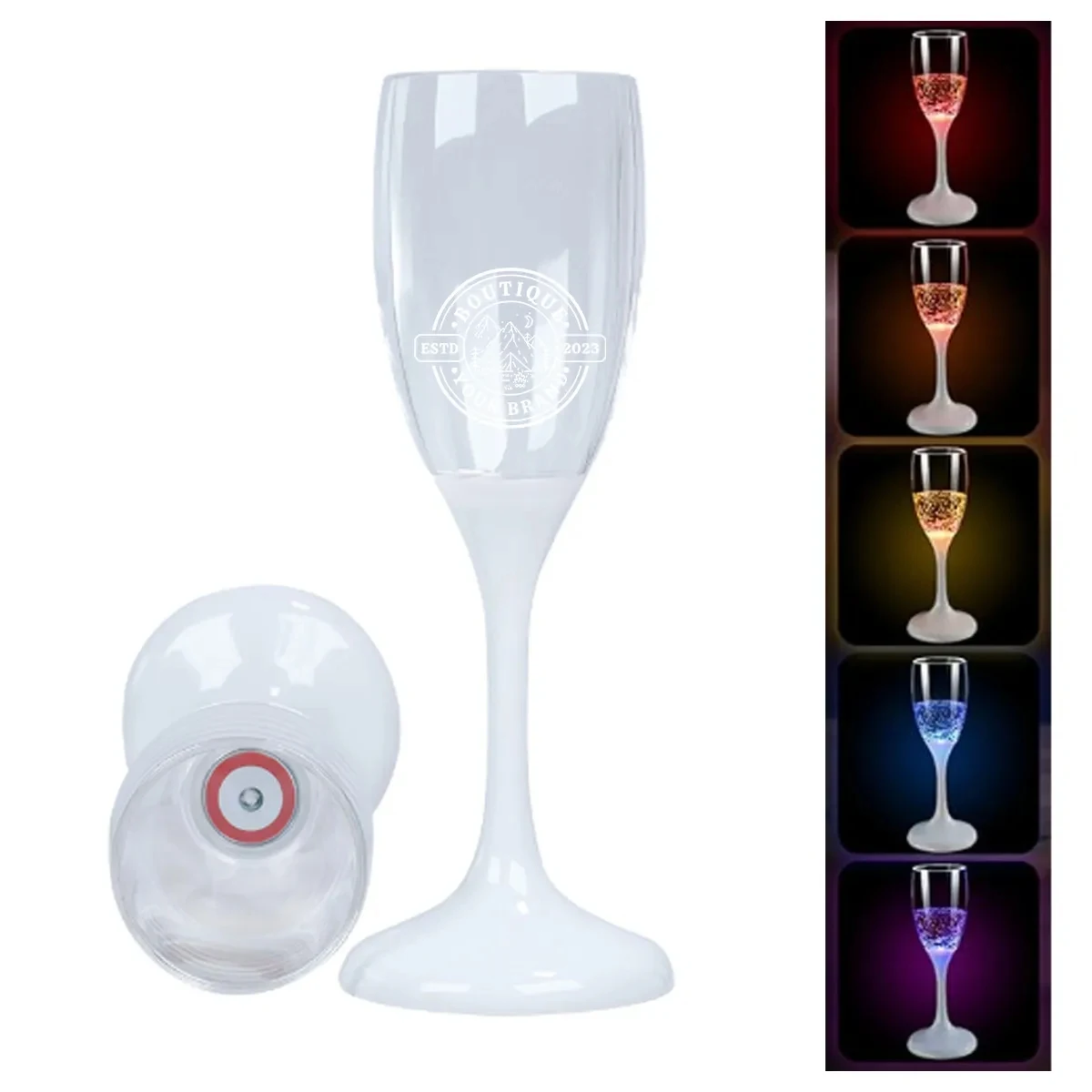 4oz LED Luminous Wine Champagne Cup Party Gift 1