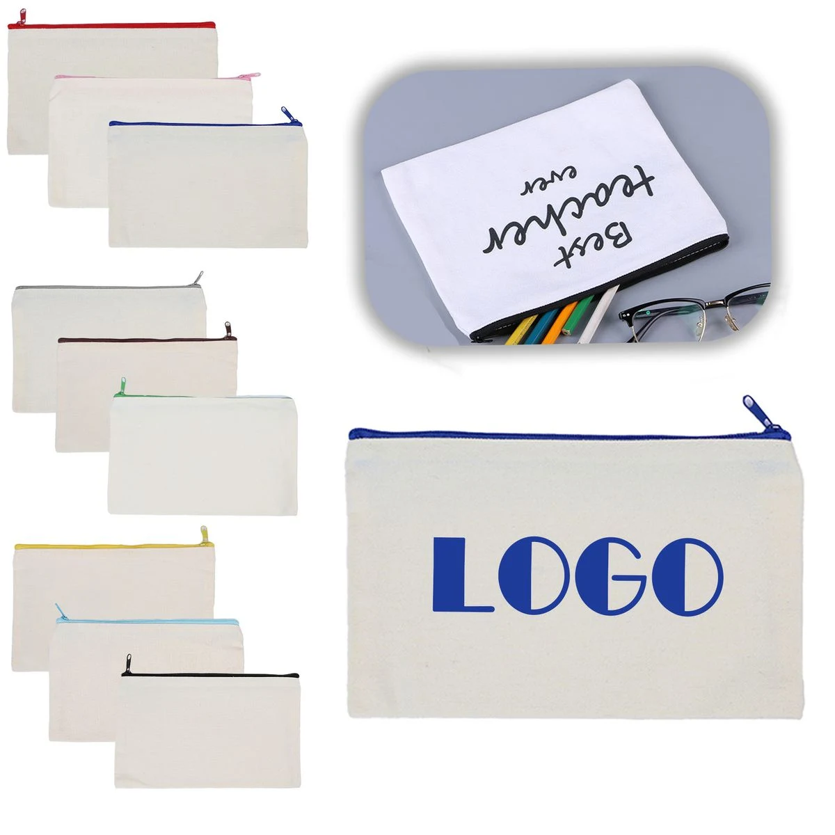 Blank Canvas Storage Pouch 1