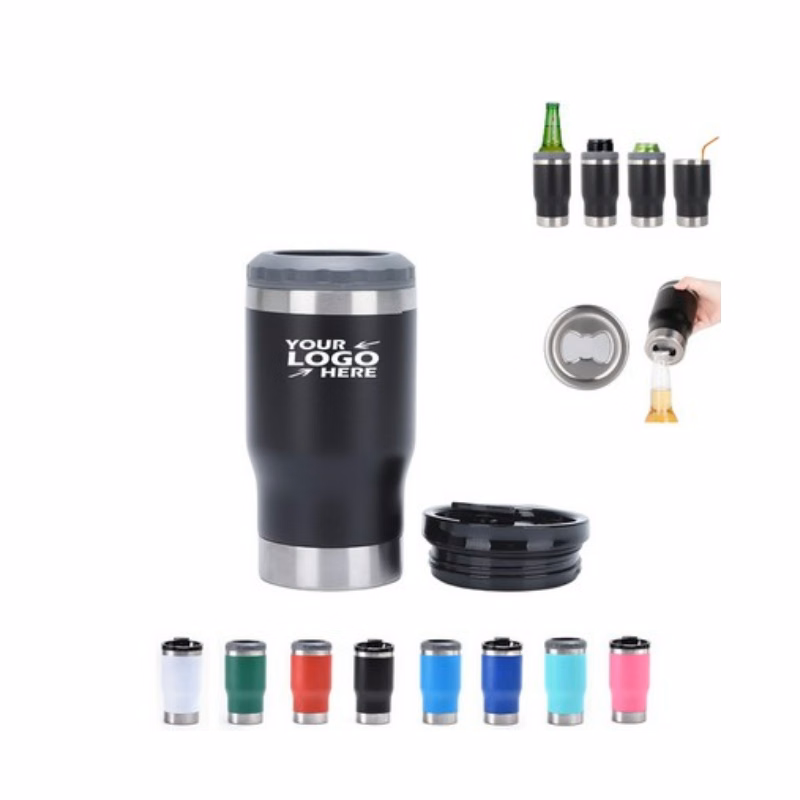 14 OZ Tumbler & Cooler With Beer Opener