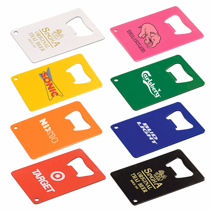 Credit Card Powder Coated Bottle Opener