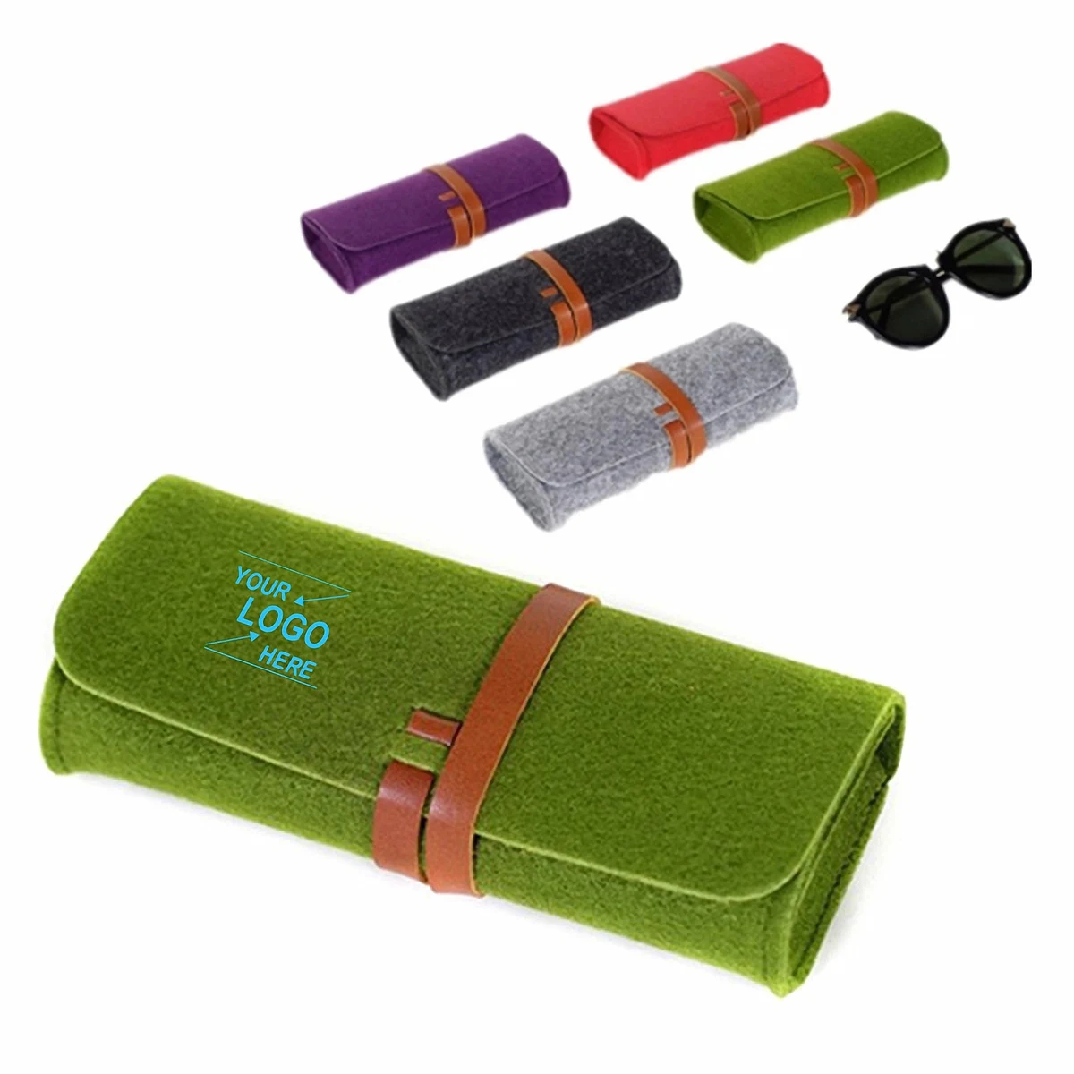 Genuine Leather Glasses Case 1